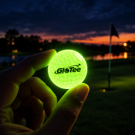 Glowing Golf Balls